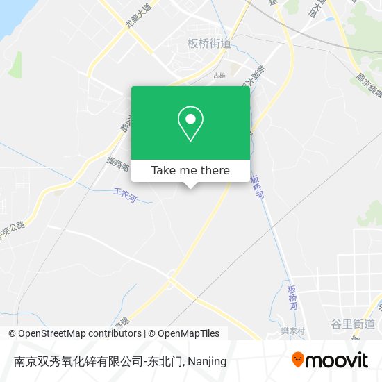 南京双秀氧化锌有限公司-东北门 map
