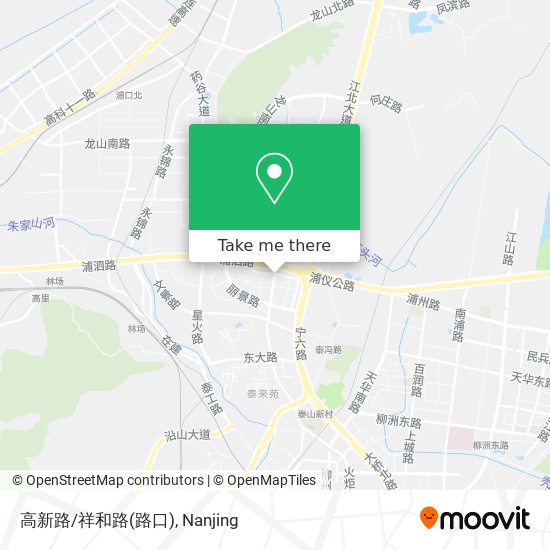 高新路/祥和路(路口) map