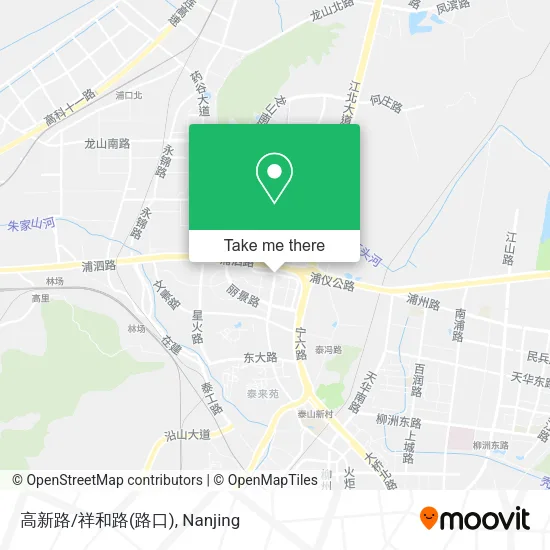 高新路/祥和路(路口) map