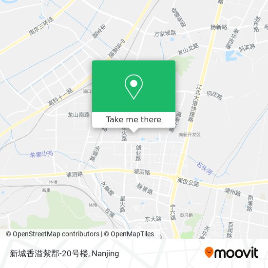 新城香溢紫郡-20号楼 map