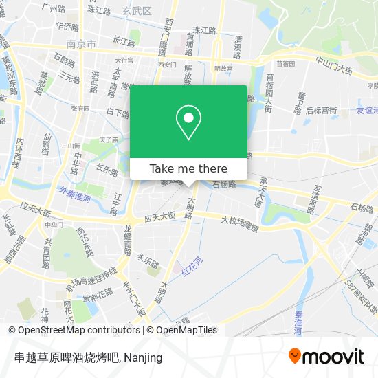 串越草原啤酒烧烤吧 map
