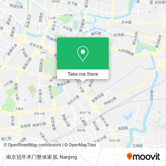 南京冠牛木门整体家居 map