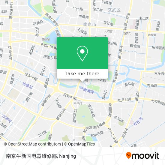 南京牛新国电器维修部 map