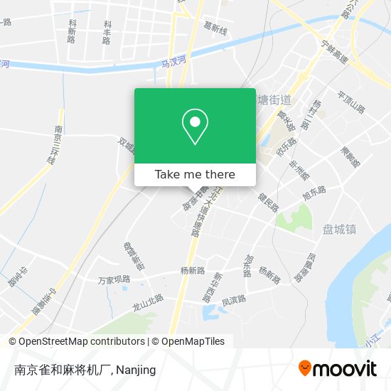 南京雀和麻将机厂 map