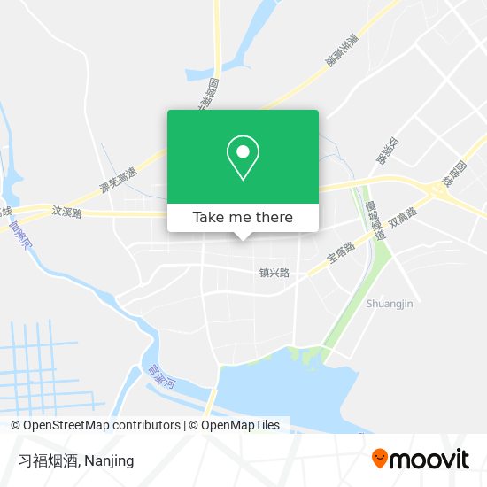 习福烟酒 map