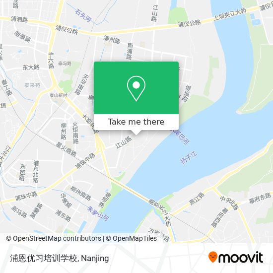 浦恩优习培训学校 map