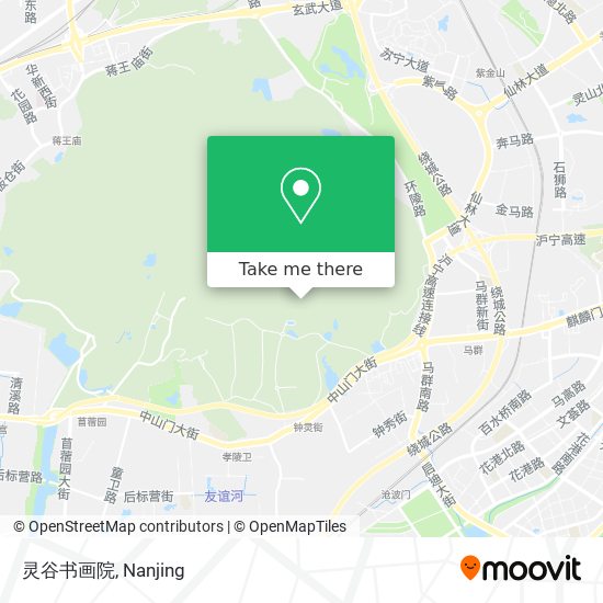 灵谷书画院 map