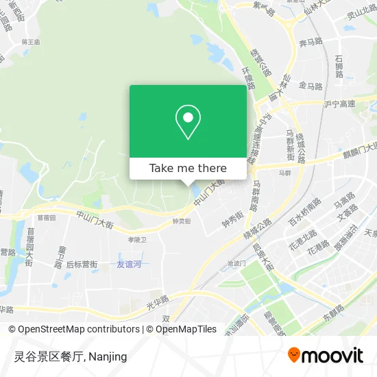 灵谷景区餐厅 map