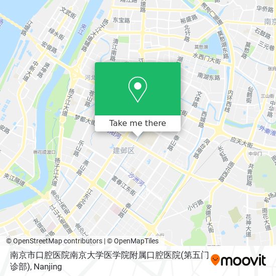 南京市口腔医院南京大学医学院附属口腔医院(第五门诊部) map