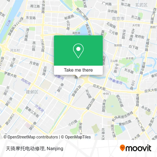 天骑摩托电动修理 map