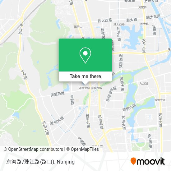 东海路/珠江路(路口) map