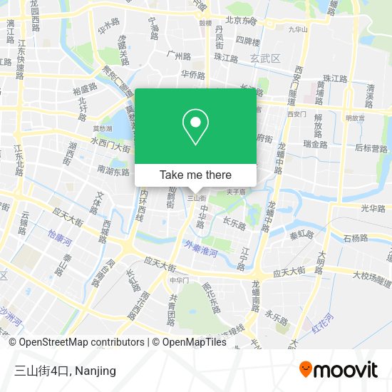 三山街4口 map