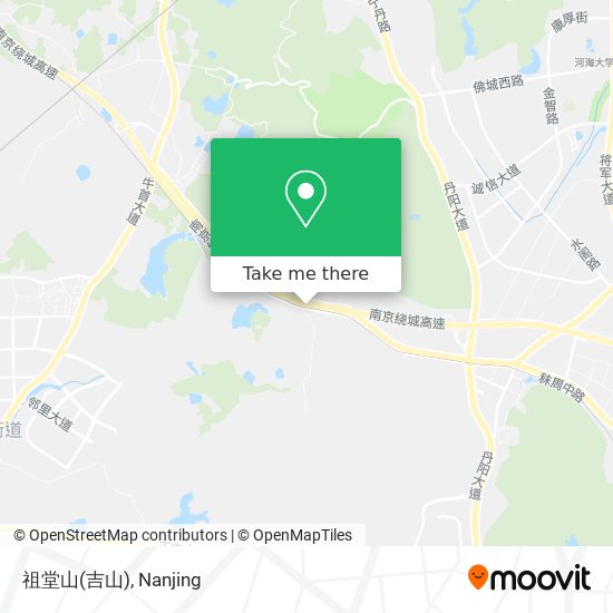 祖堂山(吉山) map