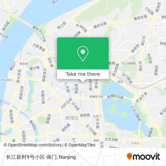 长江新村9号小区-南门 map