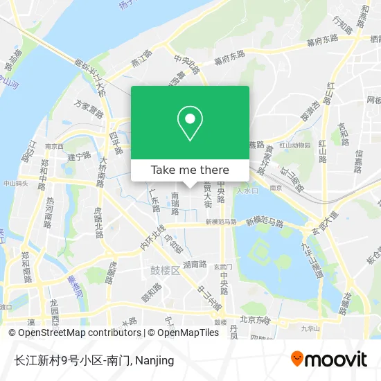 长江新村9号小区-南门 map