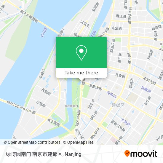 绿博园南门 南京市建邺区 map