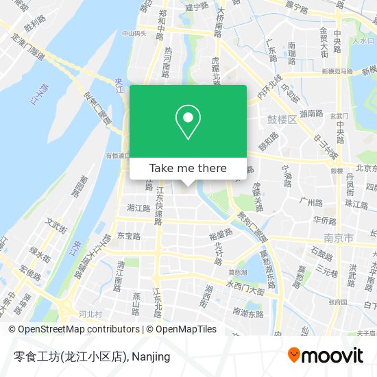 零食工坊(龙江小区店) map