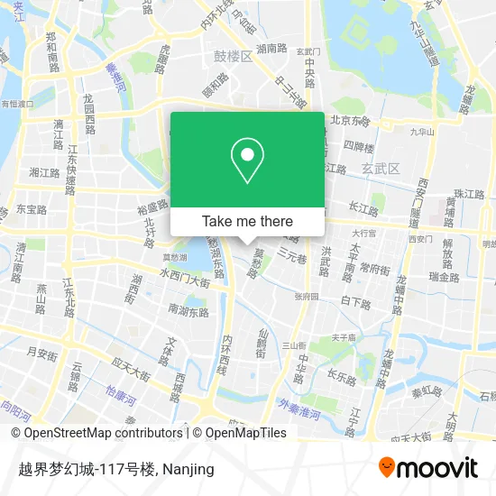 越界梦幻城-117号楼 map