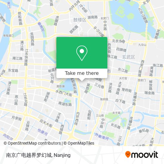南京广电越界梦幻城 map