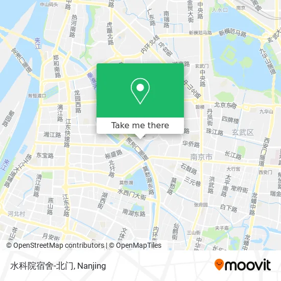 水科院宿舍-北门 map