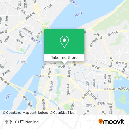 南京101厂 map