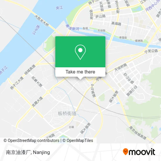 南京油漆厂 map