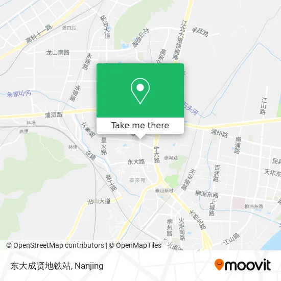 东大成贤地铁站 map