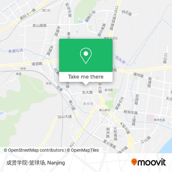 成贤学院-篮球场 map