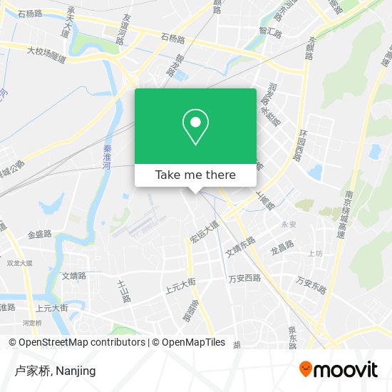 卢家桥 map