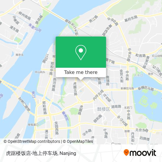 虎踞楼饭店-地上停车场 map