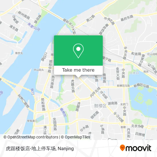 虎踞楼饭店-地上停车场 map