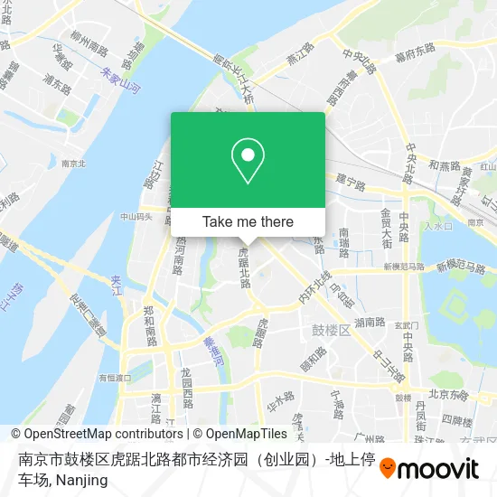 南京市鼓楼区虎踞北路都市经济园（创业园）-地上停车场 map