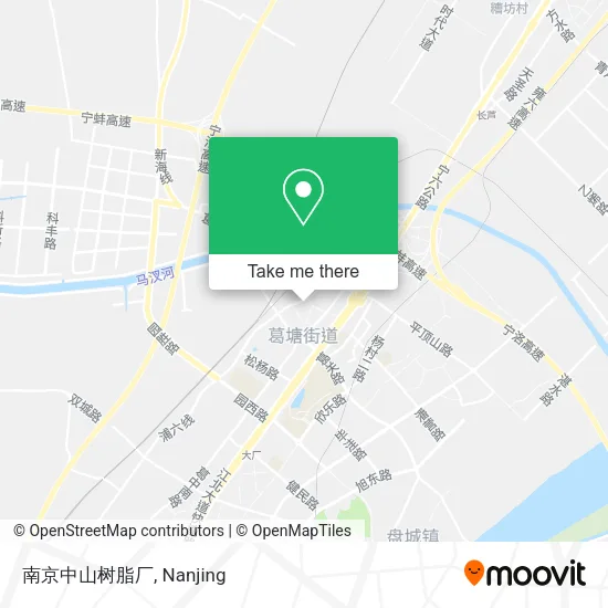 南京中山树脂厂 map