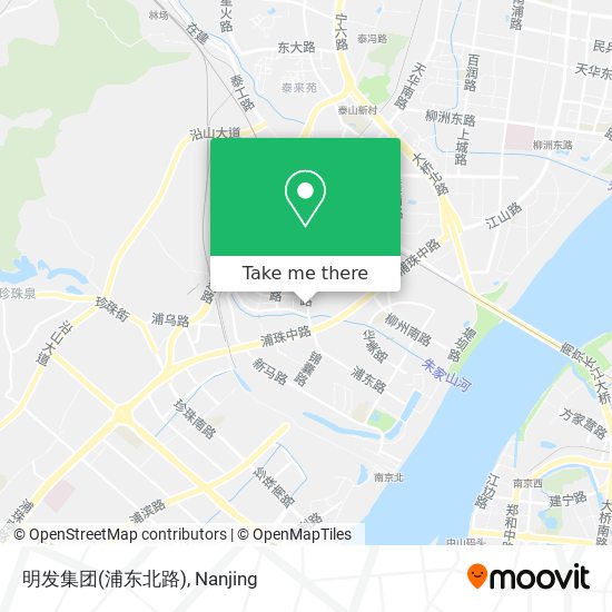 明发集团(浦东北路) map