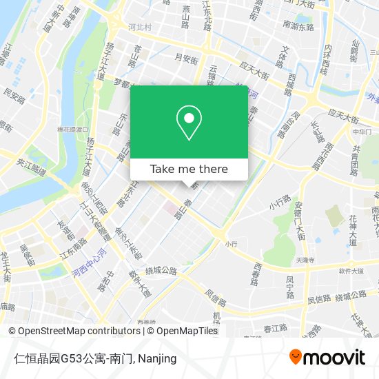 仁恒晶园G53公寓-南门 map