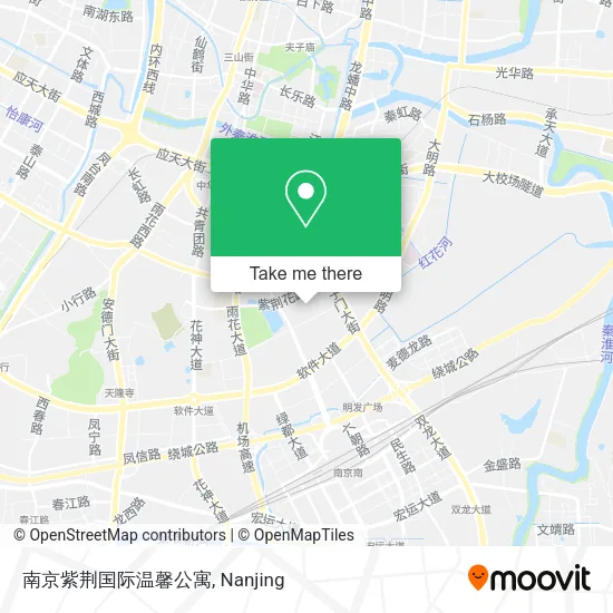 南京紫荆国际温馨公寓 map