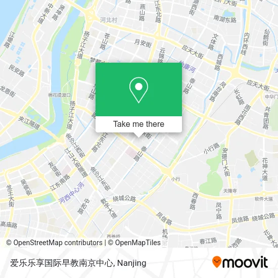 爱乐乐享国际早教南京中心 map