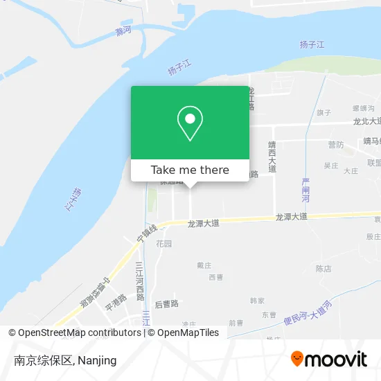 南京综保区 map