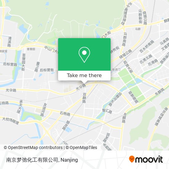 南京梦弛化工有限公司 map