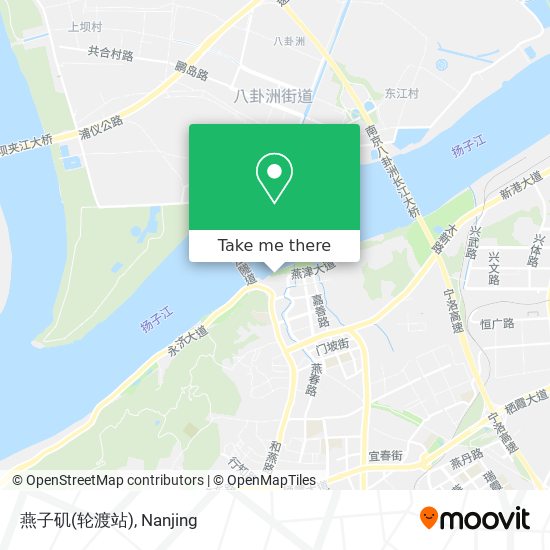 燕子矶(轮渡站) map
