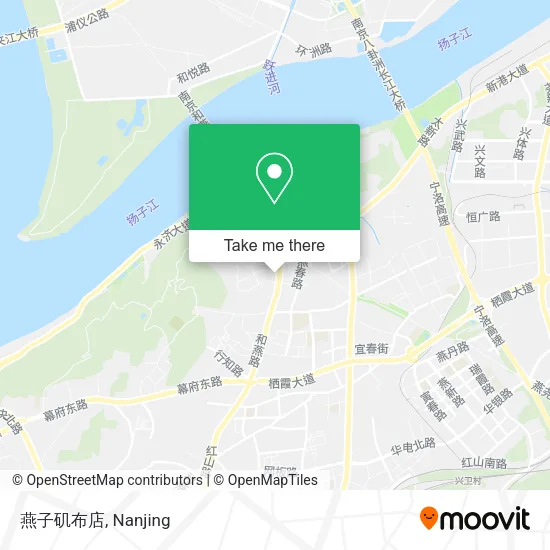 燕子矶布店 map