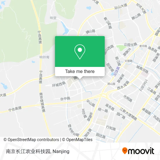 南京长江农业科技园 map