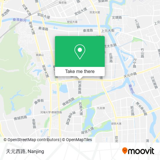 天元西路 map
