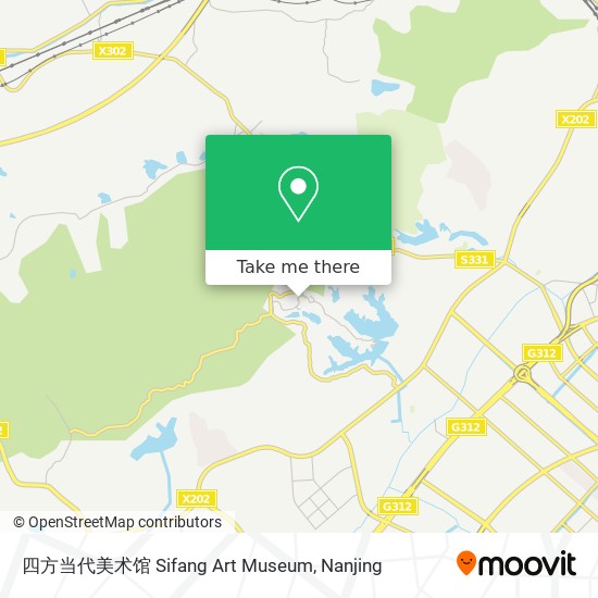 四方当代美术馆 Sifang Art Museum map