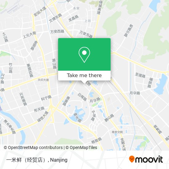 一米鲜（经贸店） map