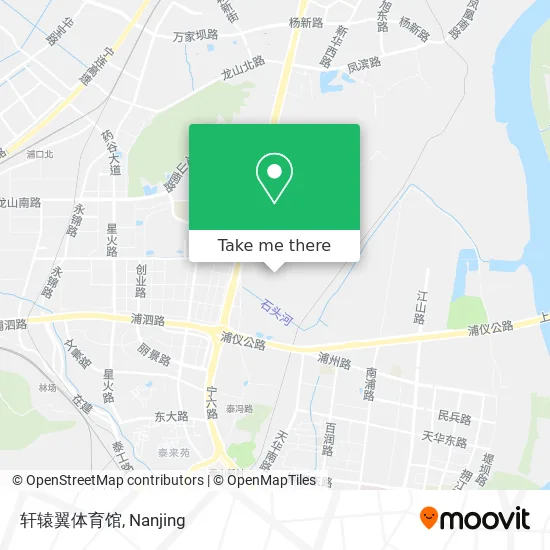轩辕翼体育馆 map