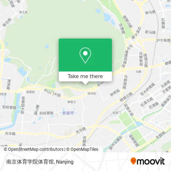 南京体育学院体育馆 map