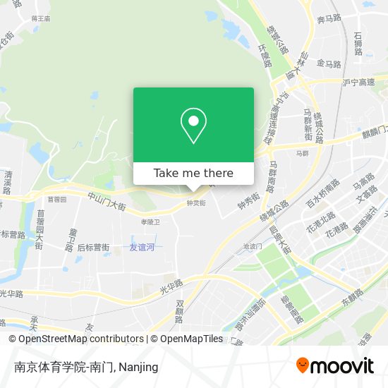 南京体育学院-南门 map
