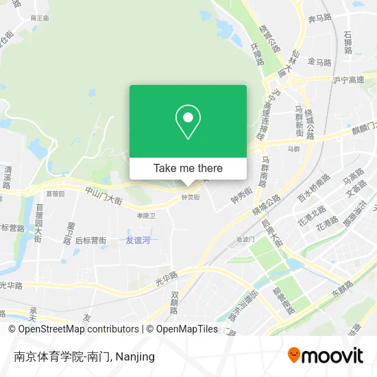 南京体育学院-南门 map