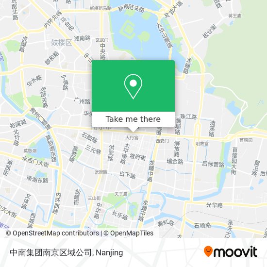中南集团南京区域公司 map
